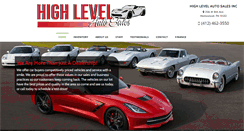 Desktop Screenshot of highlevelauto.com